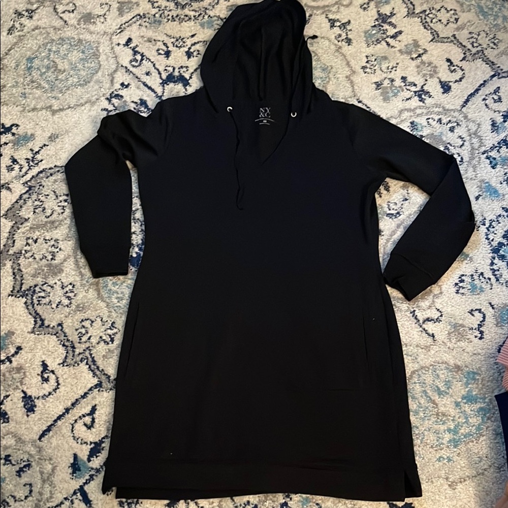Black Hoodie Dress